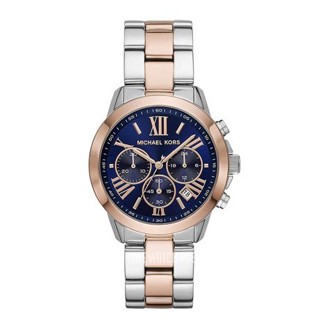 michael kors women's bradshaw two tone stainless steel watch mk6389|Michael Kors bradshaw watches.